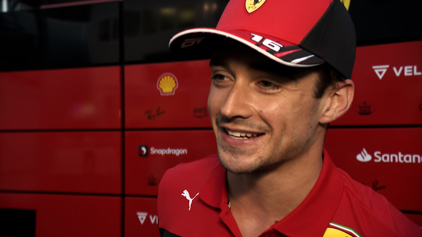 Charles Leclerc: Ferrari's 'race pace was very strong' in Azerbaijan GP practice