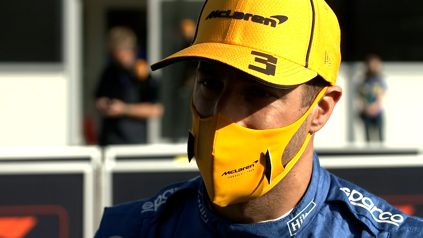 Daniel Ricciardo: There's 'no room for escape' once you lock-up in Baku