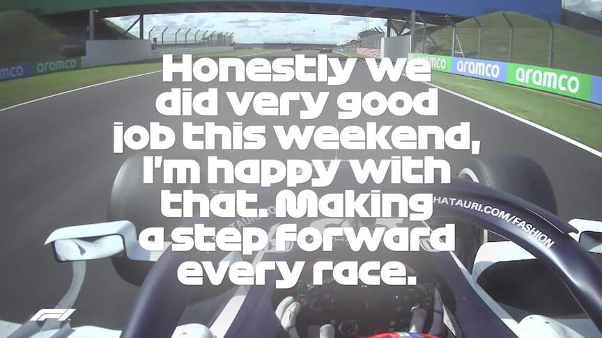 Great Britain 2020: Gasly thrilled with P7 finish