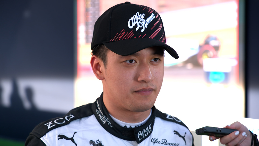Zhou Guanyu 'very gutted' to lose lap time in United States GP qualifying