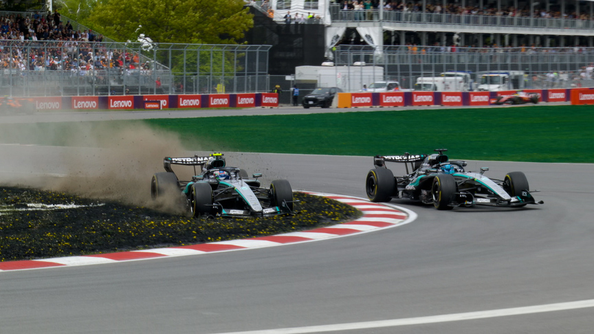 2026 Canadian GP Sprint: Russell and Antonelli in fierce fight for the lead