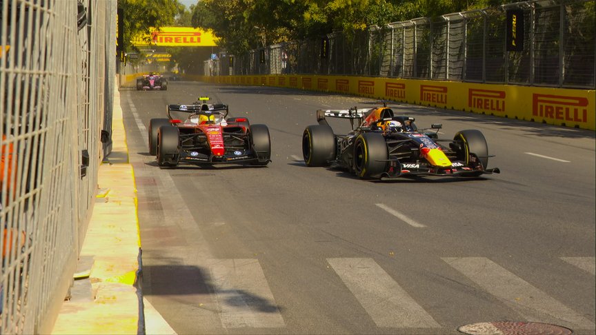 2026 Azerbaijan Grand Prix: Verstappen takes Hamilton and Norris on consecutive laps
