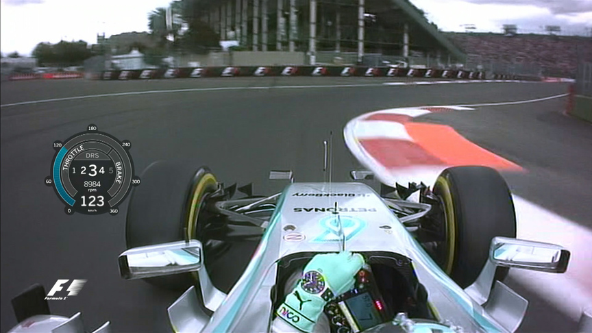 Onboard pole position lap - Mexico