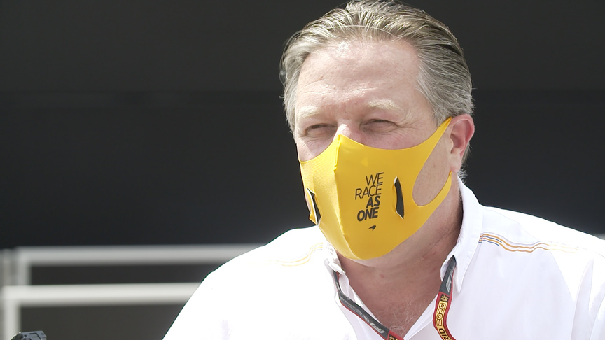 Zak Brown 'took comfort' in talks with FIA over copying controversy