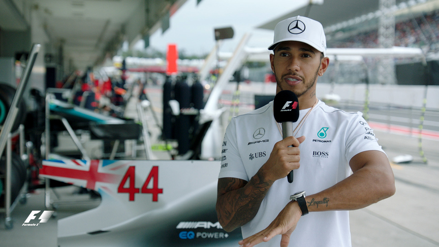 Secrets of success… Lewis Hamilton's tips for a hot lap in USA