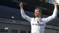 Rosberg takes win six after thrilling China race