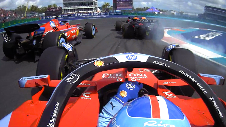 2024 Miami Grand Prix: Best race start onboards