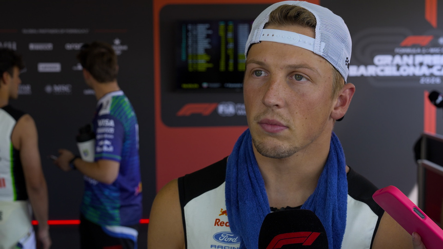 Lawson not getting carried away despite another double points finish for Racing Bulls