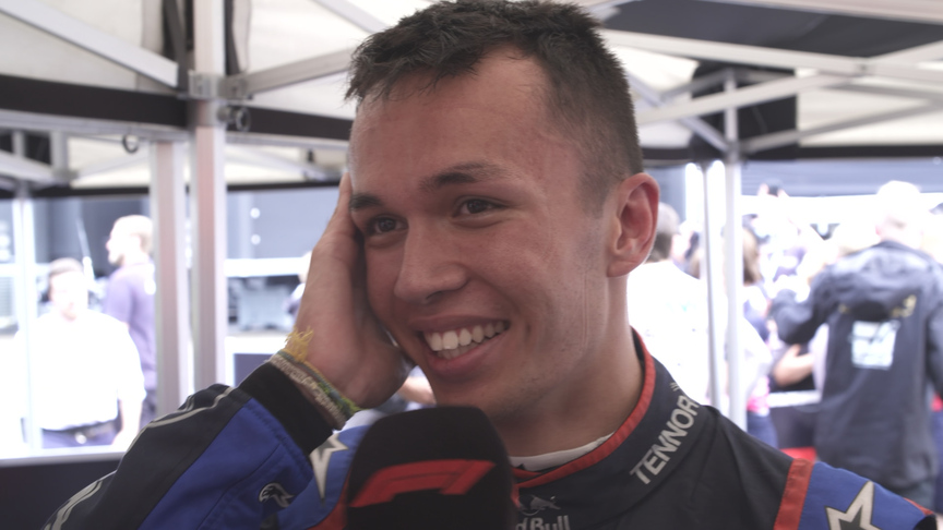 Alexander Albon: P6 is great - but could have got more