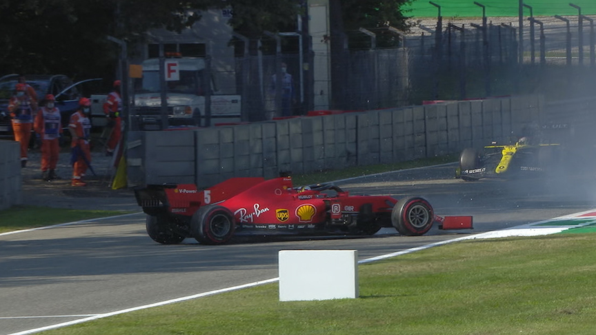 2020 Italian GP FP2: Vettel and Leclerc struggle through Lesmos