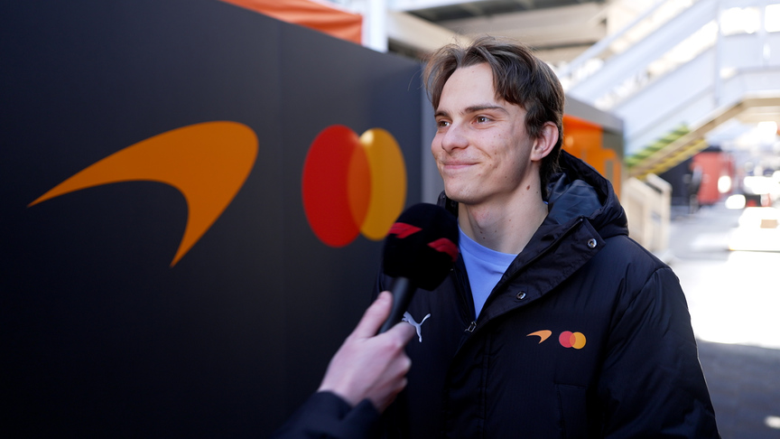 Oscar Piastri comments on smooth final day at Barcelona Shakedown