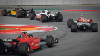 F1 Esports: Incredible 4-way final lap fight for victory in USA!