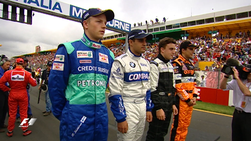 F1 VAULT: Raikkonen and Alonso's F1 debuts