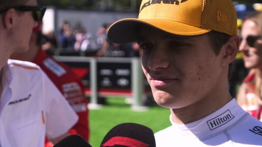 Lando Norris: A frustrating end to the race