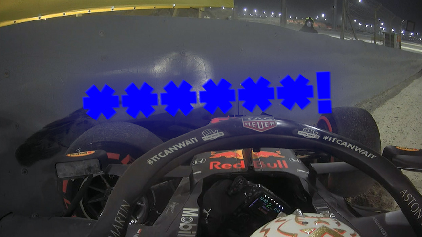 2020 Sakhir Grand Prix: Verstappen rages after crashing out
