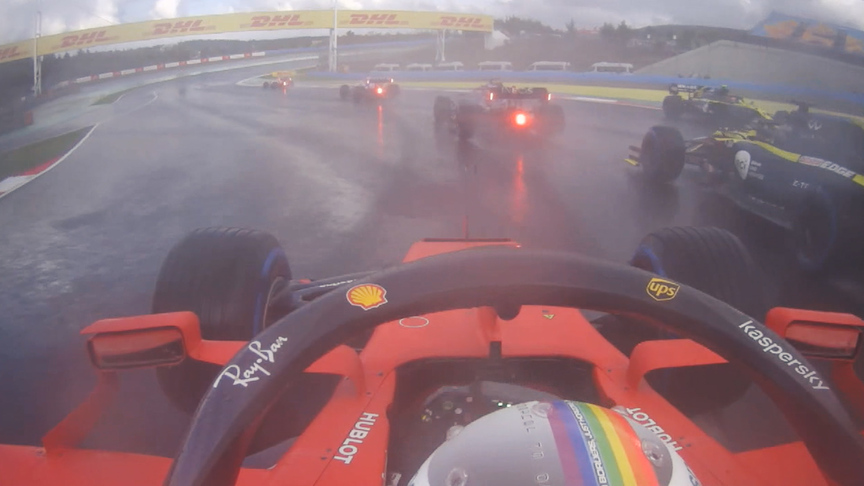 2020 Turkish Grand Prix: Vettel shoots from P11 to P4 with awesome Turkish GP start