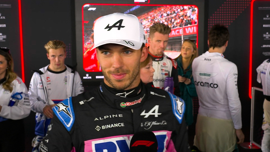 Gasly: P10 finish ‘shows progress from the whole team’