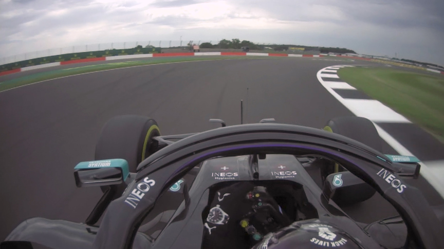 70th Anniversary GP FP2: Hamilton sets fastest time at Silverstone