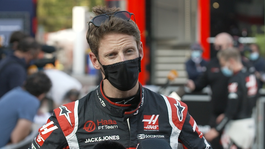 Romain Grosjean pushed car to 'absolute limit' to qualify P16
