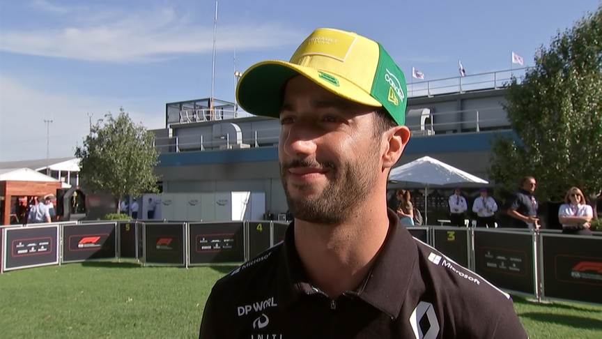 Daniel Ricciardo: 'Podium potential? I like to think so'