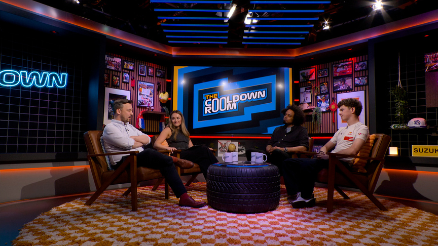 Miami excitement build up on The Cooldown Room