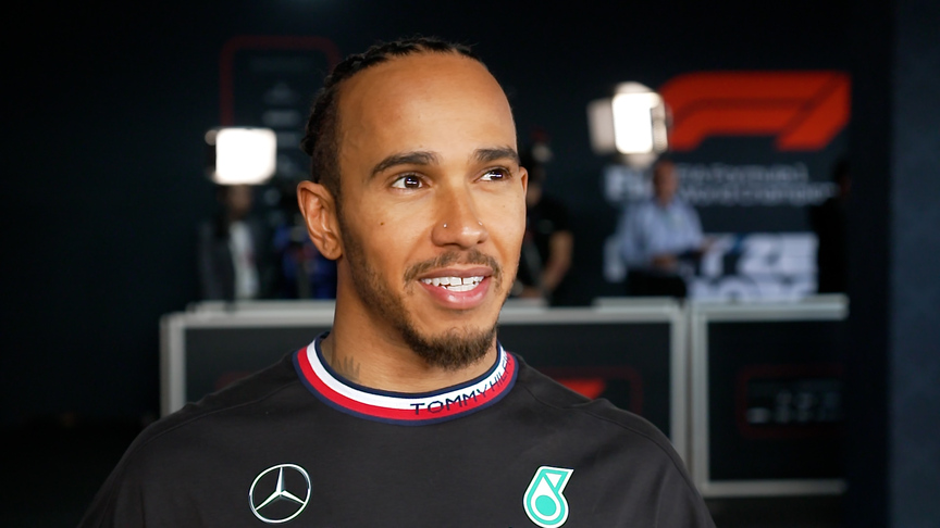 Hamilton delighted with home podium but says Mercedes have to take ‘a serious leap if we want to compete for wins’