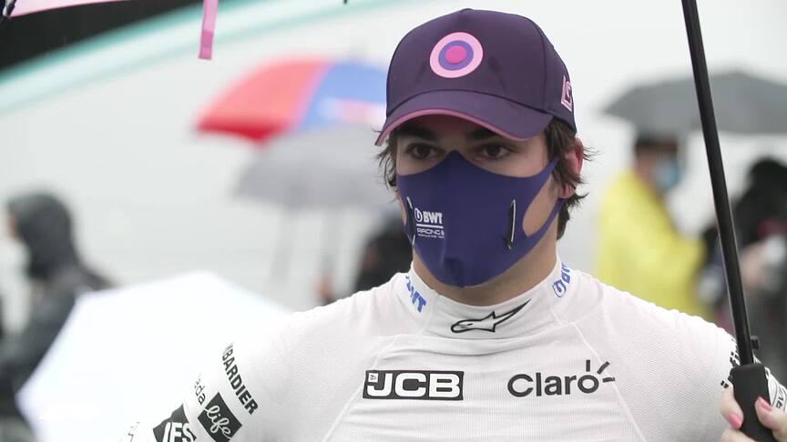 Lance Stroll: We faded at the end of Q2 as grip disappeared