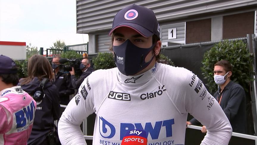 Lance Stroll 'not very happy' with how Belgian GP played out