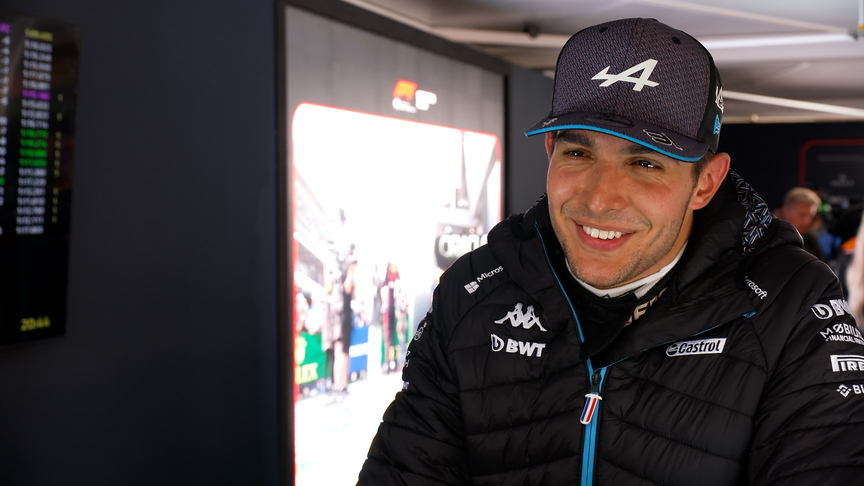 Ocon beaming after ‘elbows out’ defence to seal P7 in the Sprint