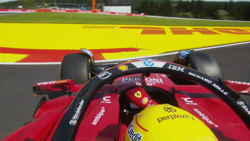 2025 Belgian GP Sprint Qualifying: Hamilton spins off track in SQ1