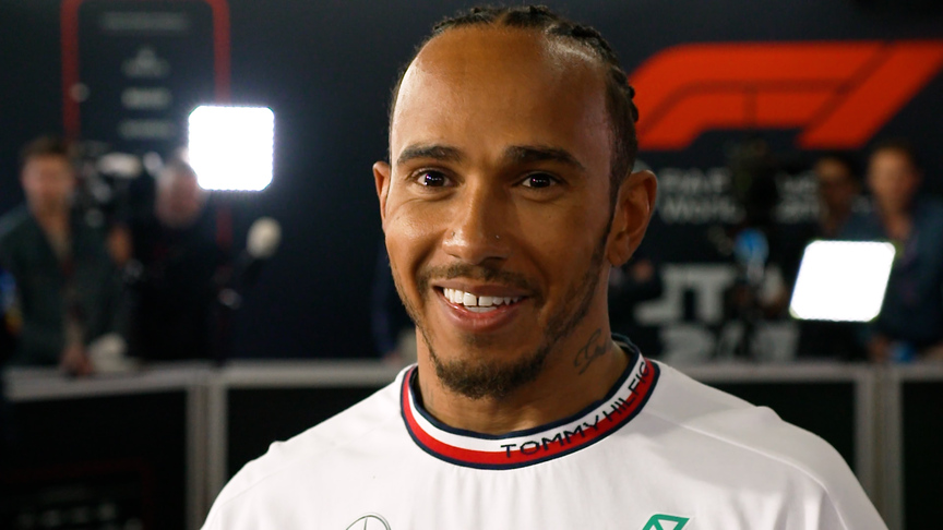Hamilton on his podium in Australia: ‘This is an incredible result for us’