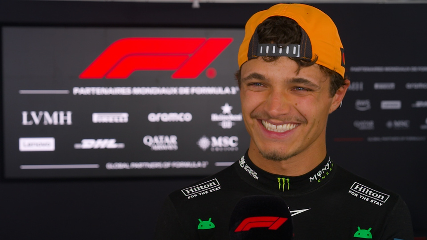 Norris ‘excited to see what we can do’ on race day after take P3 in Qualifying