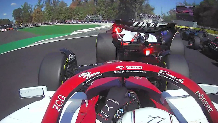 2022 Italian Grand Prix: Best race start onboards