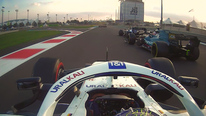 2021 Abu Dhabi Grand Prix: Best race start onboards