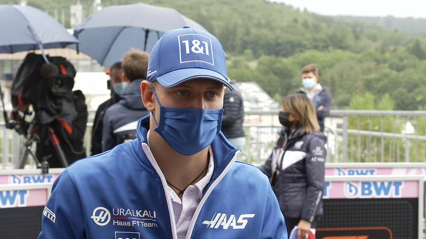 Mick Schumacher 'crossing my fingers' for rain at Belgian GP