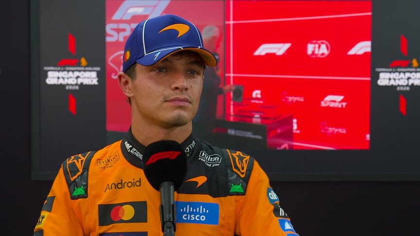 Norris on last lap contact with Piastri: 'I went for it – I have the right to do that’