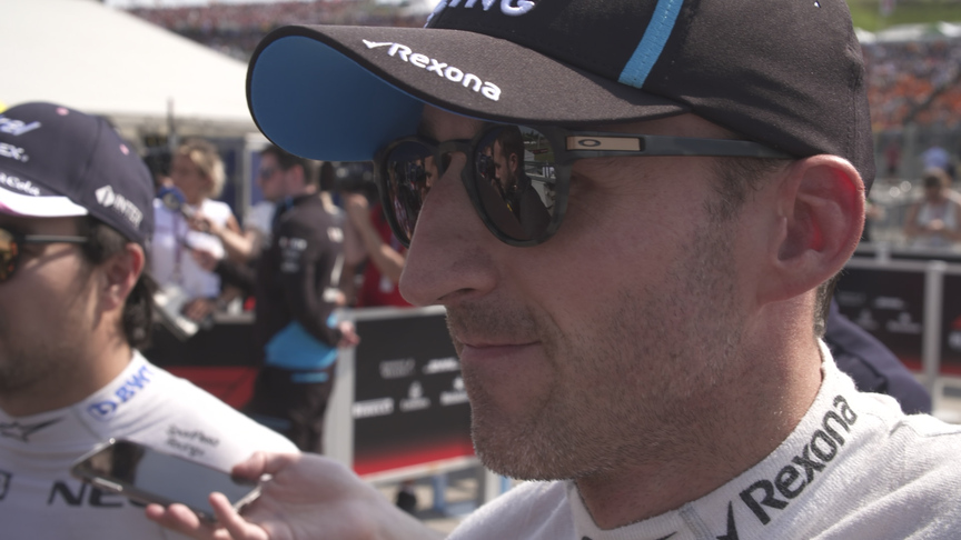 Robert Kubica: 'Nice weather, lots of spectators' - and a big gap to teammate
