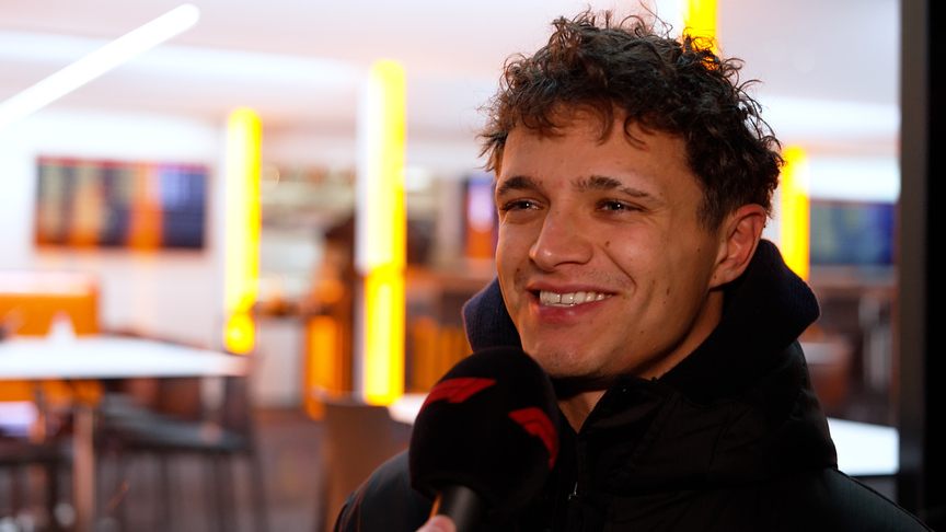 Lando Norris on his key takeaways from Barcelona Shakedown