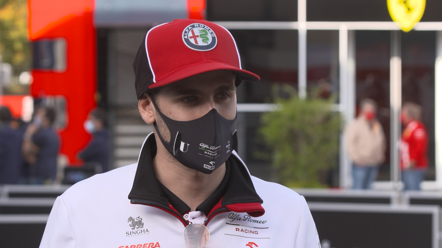 Antonio Giovinazzi: 'Really happy' to be staying in F1 with Alfa Romeo in 2021