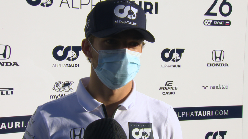 Pierre Gasly: AlphaTauri 'not where we would like to be'
