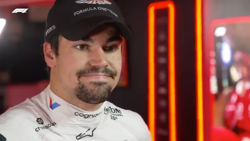 ‘The car was feeling good today’ – Stroll on his back-row-to-P5 run in Vegas