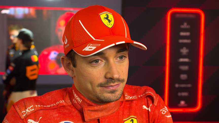 ‘We expected a bit more coming into the weekend’ admits Leclerc