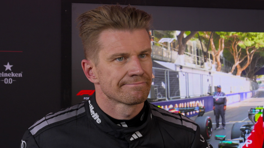 ‘I can’t vanish’ – Hulkenberg explains ‘unfortunate’ contact with Sainz in Monaco GP