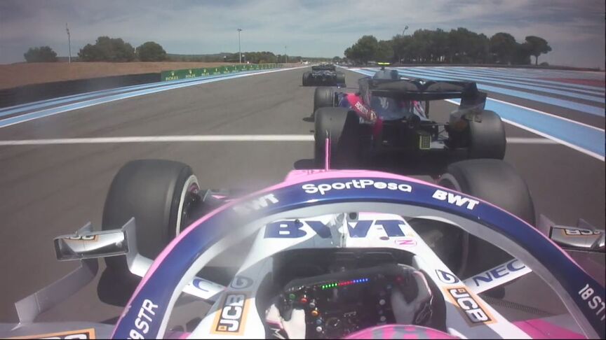 The ultimate hypercut from the start of the French Grand Prix