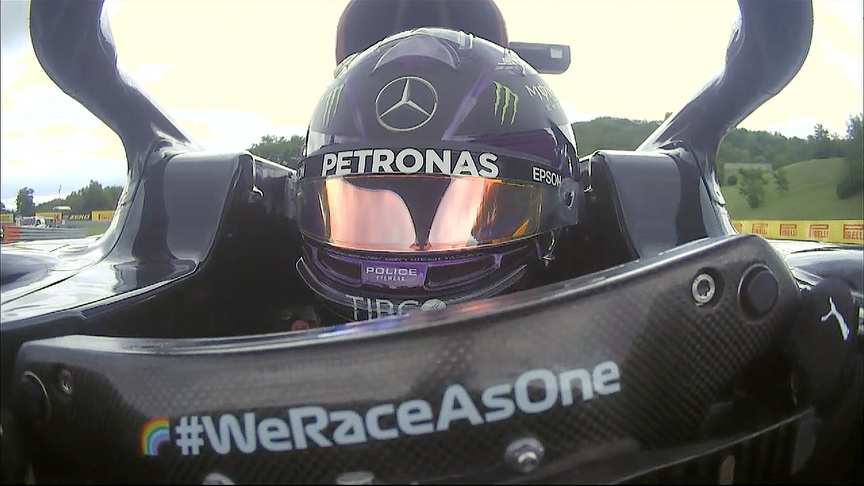 Hungary Qualifying: Hamilton flies to 90th career pole position