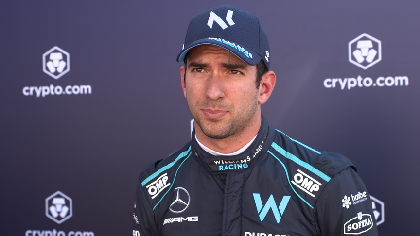 'It felt good' – Latifi upbeat after qualifying despite P19 grid slot