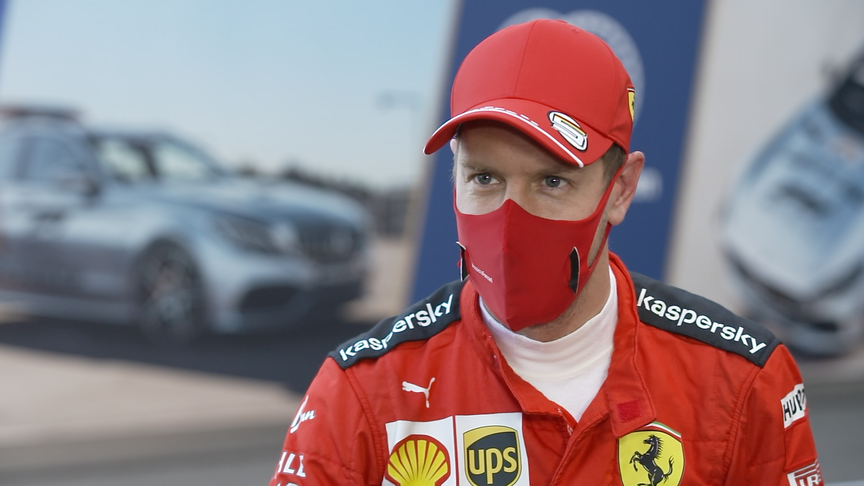 Sebastian Vettel: Ferrari pace 'was better than P12'