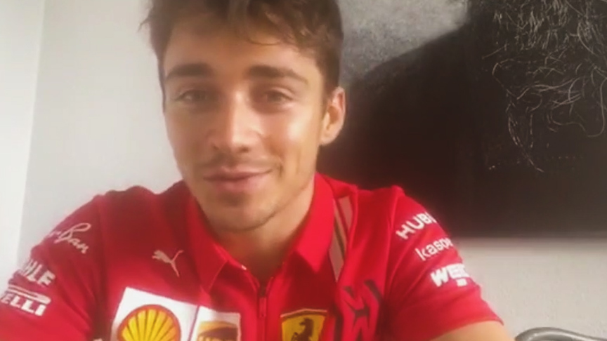 Charles Leclerc: Life on Lockdown