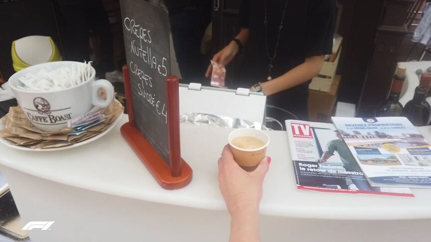 FAN'S EYE VIEW: The walk to Monte Carlo on race day