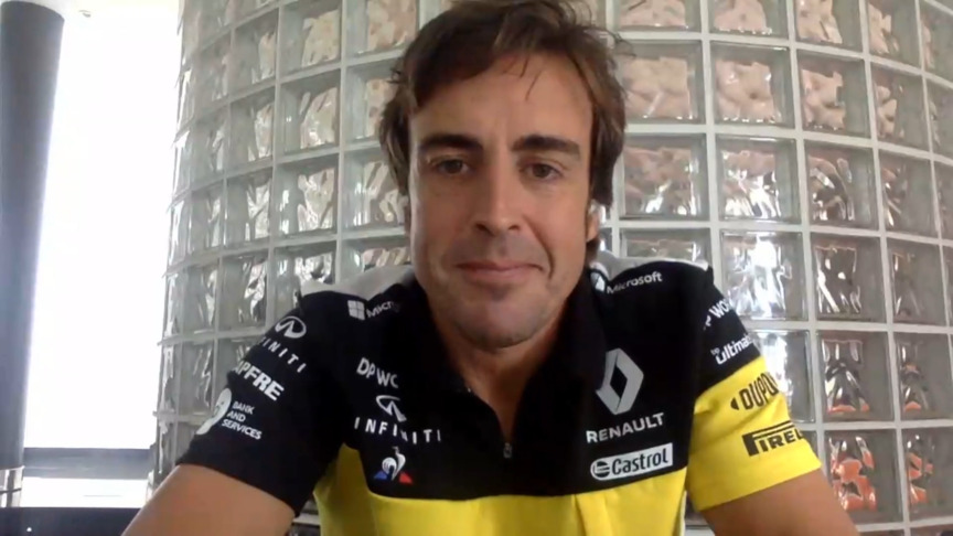 Fernando Alonso on his return to F1 with Renault